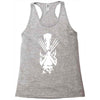 wolverine avengers inspired superhero Racerback Tank