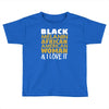 melanin african american woman Toddler T-shirt