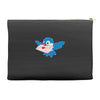 un oiseau et sa declaration d'amour Accessory Pouches