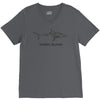 shark alpha V-Neck Tee
