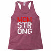 mom strong Racerback Tank