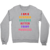 i am a mermaid unicorn kitten fairy princess Crewneck Sweatshirt
