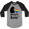 mama bear gay pride 3/4 Sleeve Shirt