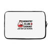chemistry is like cooking Laptop sleeve