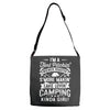 love love love camping! Adjustable Strap Totes