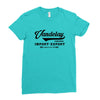 Vandelay industries import Export Original Size 89 Ladies Fitted T-Shirt