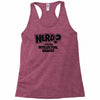 nerd Racerback Tank