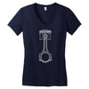 sketch of piston 3 Women's V-Neck T-Shirt