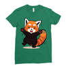 red fox Ladies Fitted T-Shirt