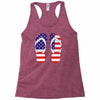 paire de tongues am&eacute;ricaine Racerback Tank