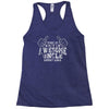 this is what an awesome uncle looks like Racerback Tank