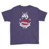 bad cat   gatos locos Youth Tee