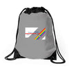 rainbow connection Drawstring Bags