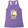 believe in nessie Racerback Tank