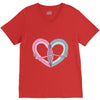 pure love V-Neck Tee