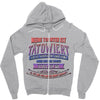 meine tochter ist t&auml;towiert Zipper Hoodie