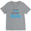 Only the Best Dads get Promoted to Papa V-Neck Tee