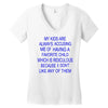 favorite child Women's V-Neck T-Shirt