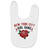 New York City Girl Gang Baby Bibs