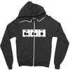 elements of bacon t shirt Zipper Hoodie