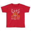 Born July Multitasking Problem Solving Tees Toddler T-shirt