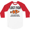 lost fish 3/4 Sleeve Shirt
