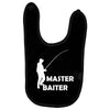 aster baiter mens rude fishing Baby Bibs