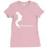 michael jackson jacko king of pop musica 2 Ladies Fitted T-Shirt