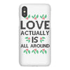 Love Actually Is All Around Ugly Christmas for light iPhoneX Case