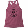 smiley dissection Racerback Tank