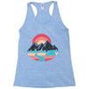 camp river Racerback Tank