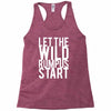 let the wild rumpus Racerback Tank