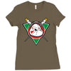 mighty raph Ladies Fitted T-Shirt