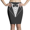 tuxedo fancy dress funny Pencil Skirts