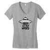 stay weird Women's V-Neck T-Shirt
