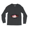 hello excuse me is it july yet asian girl black print Long Sleeve Shirts