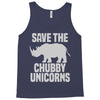 save the chubby unicorns (2) Tank Top