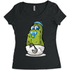 baby pickle Women's Triblend Scoop T-shirt