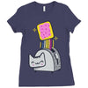 pop tart Ladies Fitted T-Shirt