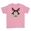 christmas t shirt santa reindeer penguin novelty xmas Youth Tee