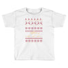 christmas ugly shark Toddler T-shirt