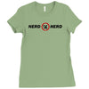 nerd herd geek tech support buy more chuck Ladies Fitted T-Shirt