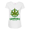 cannabis for medical use only Maternity Scoop Neck T-shirt