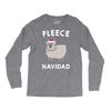 fleece navidad Long Sleeve Shirts