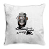 mr potato black knight Throw Pillow