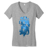 ninja kick ass clash Women's V-Neck T-Shirt