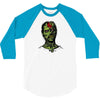 zombie brain out 3/4 Sleeve Shirt
