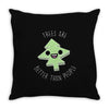 i like trees Throw Pillow