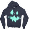 halloween face Zipper Hoodie