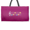 song of storms Weekender Totes